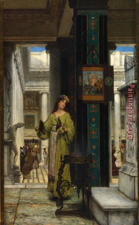 Sir Lawrence Alma-Tadema In The Temple